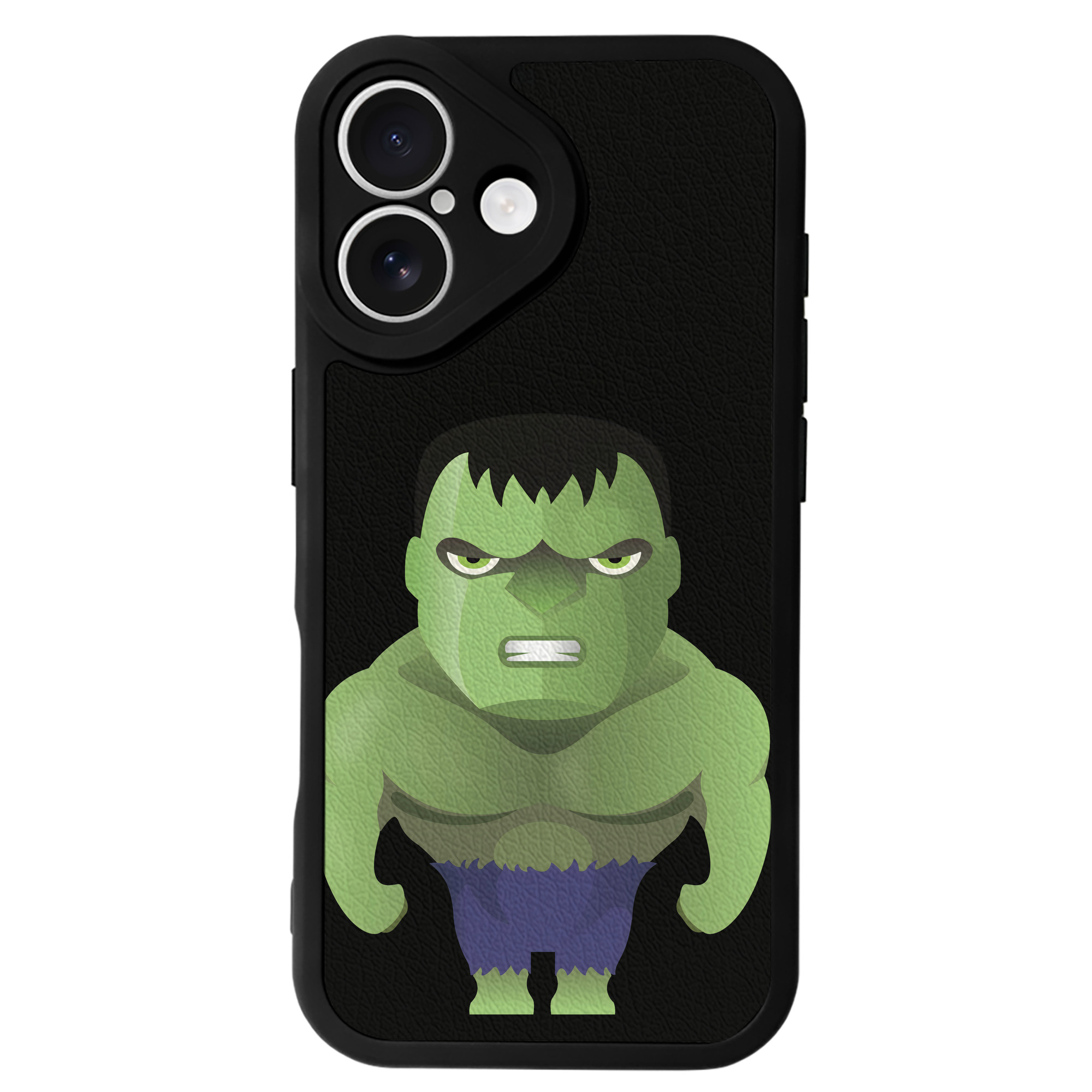 （画像用） アベンジャーズ The Avengers 【iPhone 16シリーズ対応】シリコンスマホケース（レザー調） 材質：シリコン